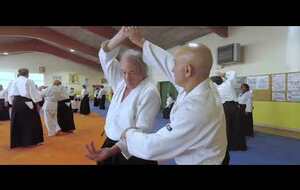 Stage d'été aïkido de GILBERT MILLIAT (Shihan 8ème Dan)