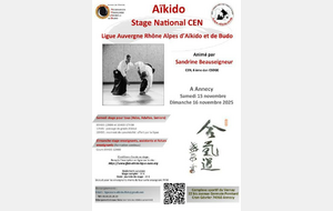 Stage national CEN Ligue AuRA