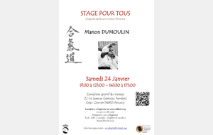 Stage pour tous de la Commission féminine