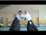 Démonstration d'aïkido de GILBERT MILLIAT à Annecy pour les 45 ans du club