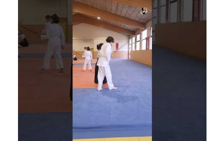 Stage jeunes de notre club aïkido Annecy 